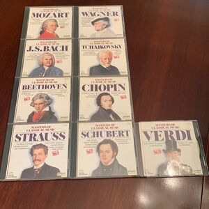 Masters of Classical Music CD’s.